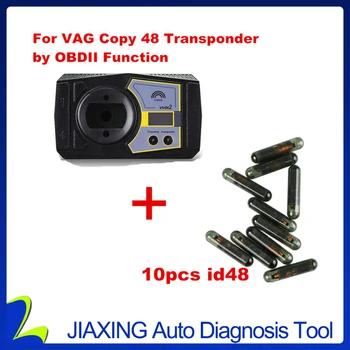 For VAG Kopi 48 Transponder med OBDII Funktion Autorisation Service For VVDI2 Med 10pcs ID48 chip