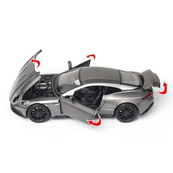 HOBEKARS RMZ 1:32 Diecasts Model Bil Metal Legering legetøjsbiler Simulering DB11 AMR Sport Bil Legetøj Til Dekoration Indsamling Gaver
