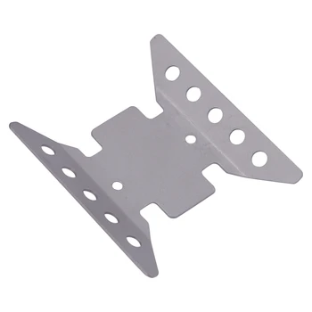 5Pcs Rustfrit Stål Aksel Protector Chassis Rustning Skid Plate til Rc Crawler Axial Scx10 Iii Axi03007 Opgradere Dele