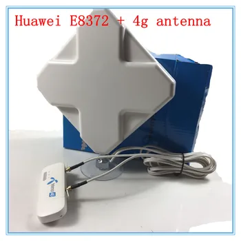 Ulåst Huawei E8372 + 4G Signal Forstærker antenne 4G usb-wifi modem 4g usb-mifi stick E8372h-608 E8372h-153