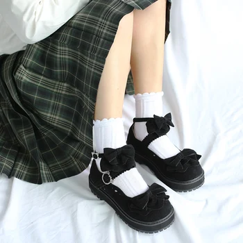 Lolita ' s nye platform bløde såler sko rund tå søde søde kawaii Mary Jane lille læder sko Cos Loli kvinders Japansk sko