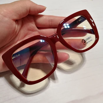 Nye Fashion Store Optiske Anti-blå Briller Ramme Kvinder Vintage-Pladsen Sexet Leopard Briller Kvindelige Briller Oculos Feminino