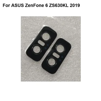 For ASUS ZenFone 6 ZS630KL 2019 Boliger Bageste Kamera på Bagside Glas Linse ZenFone6 Tilbage kamera glas ZS 630KL Udskiftning Reparation