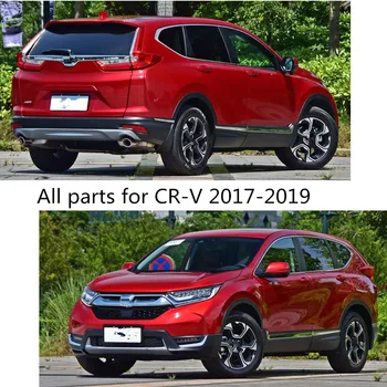 Bil Pynt Trim ABS Sølv/Carbon Fibre Dashboard Meter Instrument Panel Måler Ramme For Honda CRV CR-V 2017 2018 2019 2020