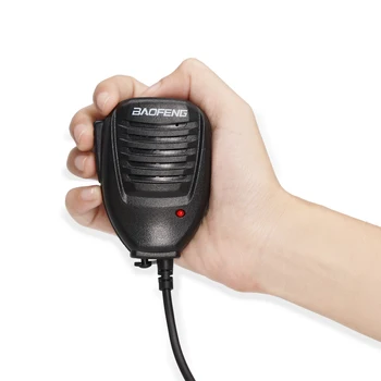 Original Baofeng UV-82 Radio Speaker-Mic Mikrofon af PTT For Bærbare To-Vejs Radio BF-888S UV-5R UV-6R UV-82 UV-5RE Walkie Talki