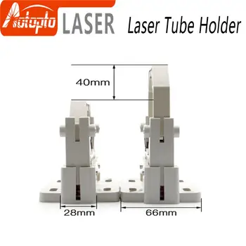 CO2 Laser Rør Indehaveren Støtte Mount Fleksibel Plast 50-80mm for 50-180W Laser Gravering skæremaskine