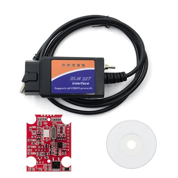 ELM327 USB-V1.5 ændres til Forscan ELMconfig CH340+25K80 chip HS-KAN / MS-KAN Gratis Fragt