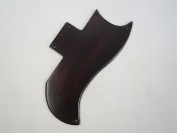 Helt Nye håndlavede solid Ailanthus træ Pickguard For Gibson SG Standard #3918