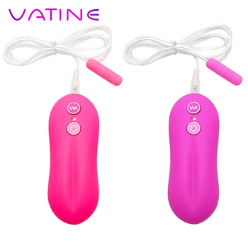VATINE Urethral Plug Vibrator-G-Spot Massager Vibrerende Æg Mini Bullet Vibrator Sex Legetøj til Kvinder Fjernbetjening 10 Speed
