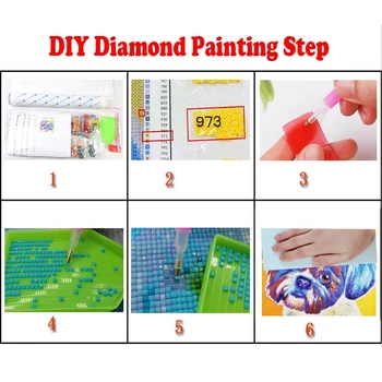 5D DIY Diamant Maleri Fingeraftryk abstrakte striber i sort og hvid kunst Rhinestone Mosaik Diamant Broderede Korssting kit