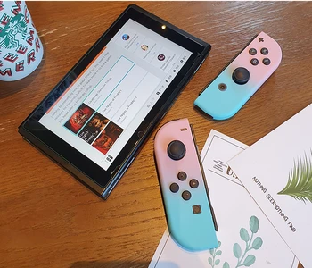Gradient Farve Boliger Shell Case Cover til Nintendo Skifte NS Konsol, Controller Boliger Nintend Skifte Glæde-Con Erstatte Tilfælde