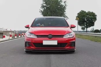 For Volkswagen GOLF 7.5 GTI Body kit spoiler-2018 Golf 7 TC Bageste læbe hækspoiler forreste Kofanger Diffuser Kofangere Protector
