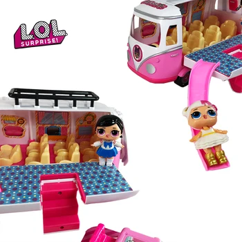 LOL Overraskelse Dukker Toy Mobile Picnic Familie Bil Spil, Action Figur Lol Dukke Kids Legetøj til Piger, Fødselsdag, Jul, Gaver 2S80
