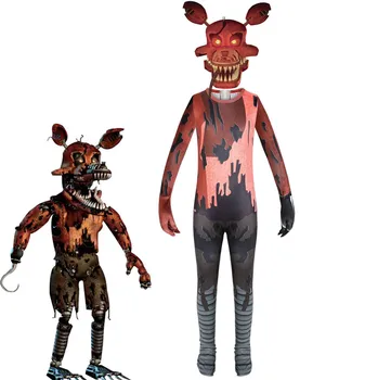 2020 Phantom Freddie Cosplay Halloween Kostume til Børn Animationsfilm Cos Drenge Piger Horror Body med Maske Sjov Fest Tøj
