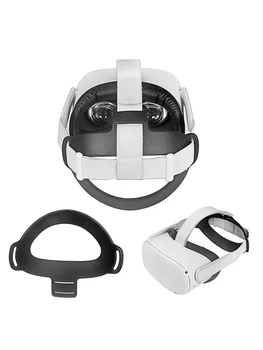 TPU VR Tilbehør Head Strap Skum Pad For Oculus Quest 2 VR Hjelm Headset Pude Hovedbøjle Fastsættelse af Non-slip Pres-reducere Mat