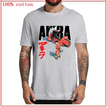 Akira Shotaro Kaneda Kapslen Motorcykel Kreative Design Mandlige T-shirts Gave Hyggeligt Og Åndbar Mode Mænd Korte Sommer Top