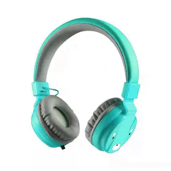 Børn hovedtelefoner Eksplosive HTD001 Miljøbeskyttelse Smart Noise Reduction Headset Kabelforbundne Hovedtelefoner