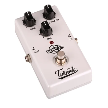 Twinote BBD Analog Delay Klassisk Guitar-Pedal Effekter True Bypass Forsinkelse Full Metal Lyd Elektrisk Guitar-Pedal Processsor