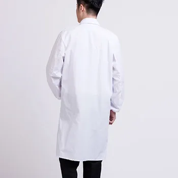Hvid kittel Læge, Hospital Forsker Skole Fancy Kjole Kostume til Voksne Studerende TT@88