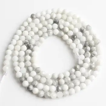 Engros-Naturlige Perler, Facetslebet 2-2.5 mm Små Bitte Krystal SunstoneDIY Perler Til smykkefremstilling-Armbånd, Halskæde 15