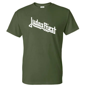 Judas Priest Print T-Shirt Berømte Musik-Band Streetwear Mænd Kvinder Bomulds-Tshirt Heavy Metal-Mode T-Shirt, Sport Toppe Tøj