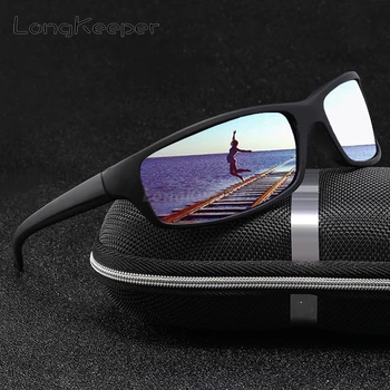 LongKeeper Klassiske Polariserede Solbriller Mænd, Kvinder, Sport Kørsel Briller med Anti-UV Mandlige Brand Design Briller oculos masculino