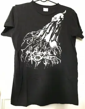 Vintage My Chemical Romance-Shirt Ulve Se Beskrivelse For Målinger Shirts Homme Nyhed T shirt for Mænd