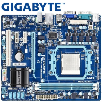 GIGABYTE GA-M68MT-D3P Desktop Bundkort 630A Socket AM3 For Phenom II/Athlon II 8G DDR3 Anvendes M68MT-S2P