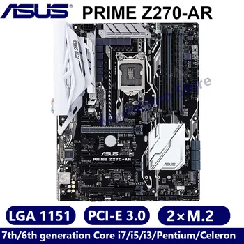 For Asus PRIME Z270-AR Oprindelige Anvendte Desktop-Intel-Z270 Z270M DDR4 Bundkort LGA 1151 i7/i5/i3 USB3.0 SATA3 ATX Bundkort
