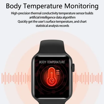 Kroppens Temperatur Måling Smart Ur V10 Immun-Værdi Måling Af Puls, Blodtryk, Iltindhold I Blodet Sports-Smartwatch