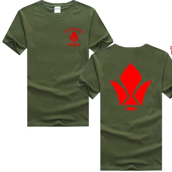 Mobile suits Gundam Strygejern fuldblods Forældreløse Tekkadan t-shirts Tekkadan emblem udskrivning Gundam fans, t-shirts og Army grøn t-shirt 2019