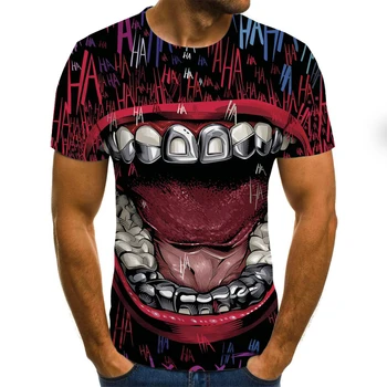 New høj kvalitet T-shirt 2020 kort ærme Hip hop design mænds 3DT-shirt til sommeren afslappet T-shirt