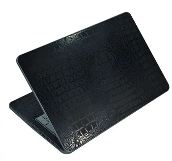 KH Bærbar Decal Sticker Skin Carbon fiber Læder Cover Beskytter for Dell XPS 15 9575 XPS9575 15.6 tommer