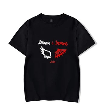 2020 Jaden Hossler Tshirt Brugerdefinerede O-Hals kortærmet T-shirt til Kvinder kortærmet t-shirts Harajuku Casual Unisex Rabat Jxdn Tøj
