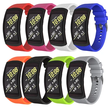 For Samsung Galaxy Gear Fit2 Pro Ur Band Håndleddet Smart ur til Gear Fit 2 SM-R360 Udskiftning af Silikone Tilbehør
