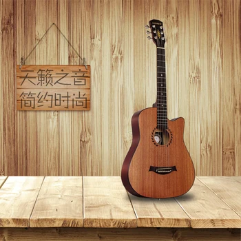 Shabili Ballade Guitar 38 Tommer Træ-Guitar Begyndere Praksis Guitar Studerende, Guitar