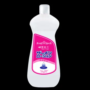 Simulere Sæd 500ML Japan Glidecreme Produkter smøremiddel til sex Vand Base Personlige Sex Olie Skeden Anal Sex Gel Til Gay Smøremidler