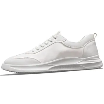 Sommer hvid sko hot sko åndbar tynde sko hvid mænds bord sko, hvide sko hvid sko