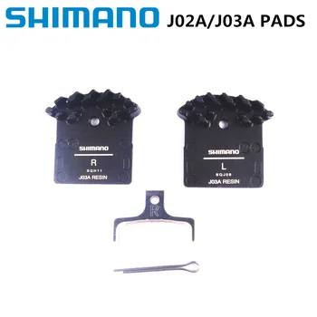 Shimano J02A G02A køleribber Metal Bremseklodser Kompatibel Med Bremse M9000/M9020/M987/M985/M8000/M785/M7000/M675/M6000