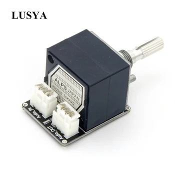 Lusya ALPER 27 Dobbelte Volumen Potentiometer A50K X 2 Runde Håndtag Til HIFI-Forstærker Moudle F8-004
