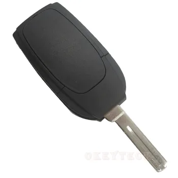 OkeyTech 5 Knappen Fjernbetjeningen Shell Fob Med Uncut Kniv For Volvo XC70 XC90 V50 V70 S60 Flip Folde Bil Nøgle etui