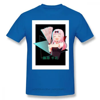 Chika Casual t-shirt Mænd Tøj Hot Salg Kaguya Sama Kærlighed Er Krig Miyuki Fujiwara Animationsfilm Bomuld O-Neck T-shirts 2020