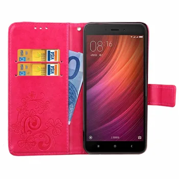 Xiaomi redmi bemærk, 4X Tilfælde Flip Wallet PU Læder taske Til Xiaomi redmi bemærk 4/4 pro Cover Bog Stand-Kort Slot Telefonen Tilfælde