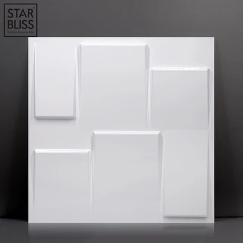 30x30cm 3D flise-panel skimmel gips væg 3D wall stickers stue 3D tapet vægmaleri badeværelse, køkken tilbehør udendørs