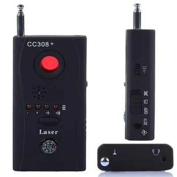 Ved dhl eller ems 50stk Trådløs RF Signal Detektor CC308 + Multi-Funktion Kamera Fejl GSM Alarm System indbyggede batteri Fuldt Sortiment