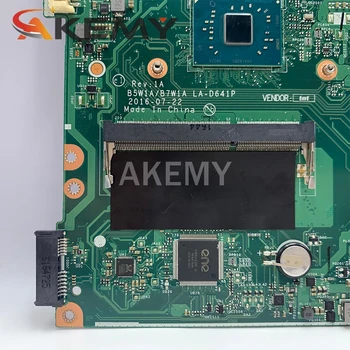 Akemy Til Acer aspire ES1-533 Bærbar DDR3 Bundkort med Processor ombord B5W1A B7W1A LA-D641P NBGH411001