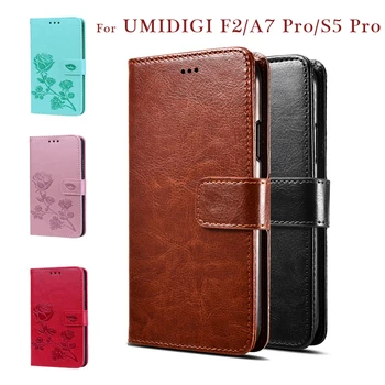 For UMI Tilfældet For UMIDIGI A7 Pro F2 Premium Læder Flip Case Til UMIDIGI S5 Pro Tegnebog, Telefon Etui, Cover Funda Capas Tilfælde