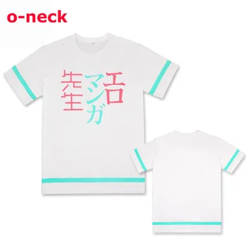 Anime Eromanga Sensei T-shirts Sagiri Izumi Cosplay Kostumer Sommer Shorts Ærme Casual Toppe Fancy Izumi Sagiri Tee Shirt Kort