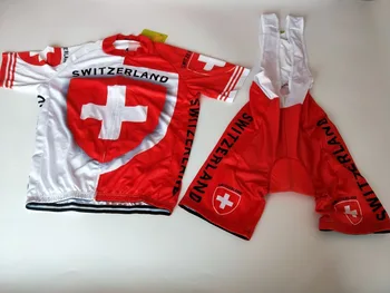 Schweiz trøje mænd sommeren åndbar road bike wear cykling tøj sæt racing cykel tøj mtb Ropa Ciclismo