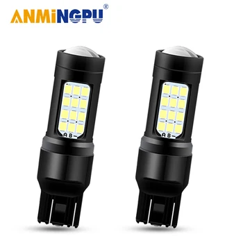 ANMINGPU 1X Signal Lampe W21/5W LED 7443 7440 W21W T20 Canbus 3030SMD T25 LED 3156 3157 P27W P27/7W Reserve Lys Bremse Lys 12V
